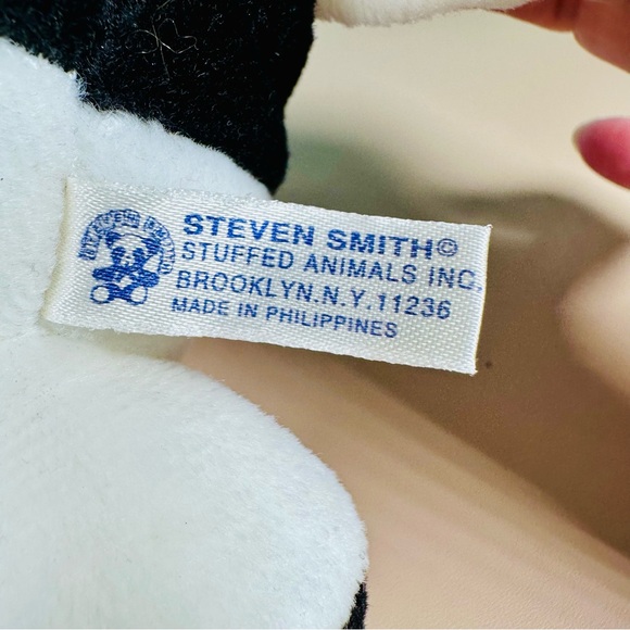 Vintage Nabisco “Cookies” The Cow Stuffed Animal Plush Beanie 8” w/ Tag - Picture 6 of 8